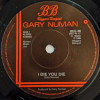 Gary Numan I Die You Die 1980 UK